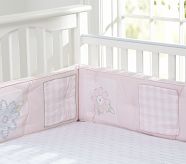 Mckenna Crib Fitted Sheet, Pink