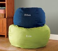 Anywhere Beanbag Slipcover, Grass Green