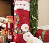 Jumbo Snowman Stocking