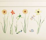 Happy Bugs Garden Decal