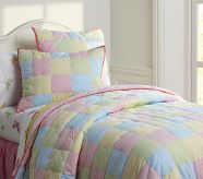 Caleb Quilt, Twin, Pink