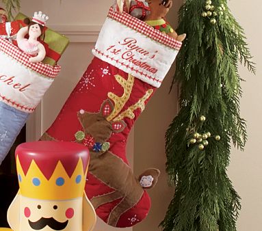 Baby's First Reindeer Stocking