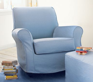 Lullaby Swivel Glider & Ottoman