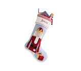 Quilted Stocking, Nutcracker