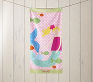Mermaid Mini Beach Towel