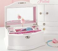 Abigail Jewelry Box, Small, White