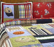 Junior Varsity Quilt, Twin