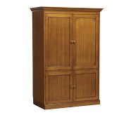Thomas Wall Armoire, Rustic Sun Valley Black