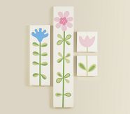 Flower Art, Set of 4