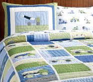 Christopher's Construction Quilted Bedding