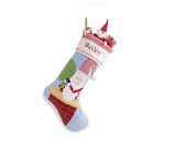 Quilted Stocking, Santa