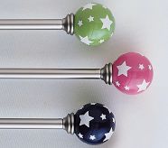 Glow in the Dark Star Rod, Green, Small (28"-48")