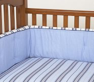 Chase Crib Fitted Sheet, Blue