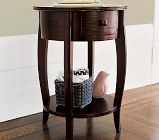 Sleigh Side Table, Sun Valley Honey