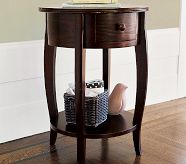 Sleigh Side Table, Sun Valley Honey