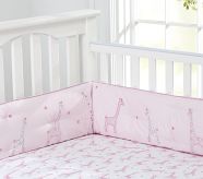G Is For Giraffe Crib Fitted Sheet