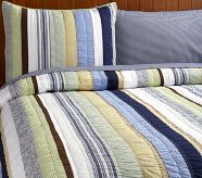 Navy Kasey Quilt, Twin