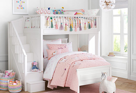 kids unicorn bedroom