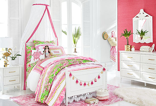 Lilly Pulitzer Tropical Pop Kids Bedroom Girls Room Ideas