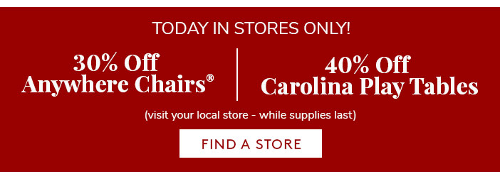 Today In Stores Only!