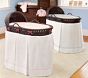 Bassinet & Bordered Pique Bedding