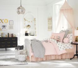 pottery barn girls rooms