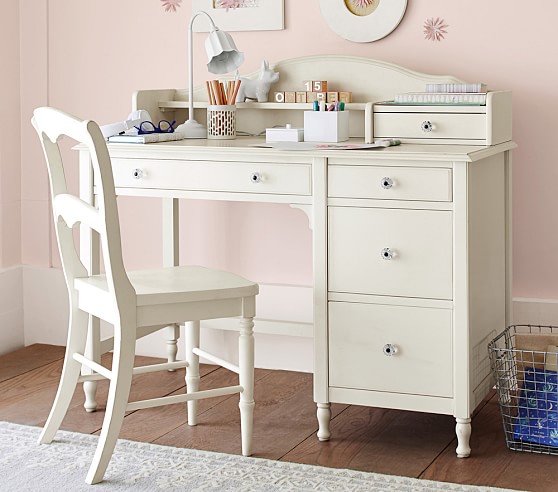 Juliette Storage Desk & Hutch  Pottery Barn Kids