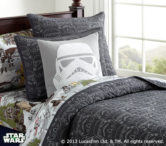 Housse de couette bio Pottery Barn enfant Star Wars