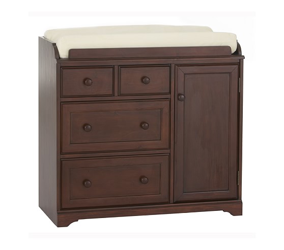 madison changing table pottery barn