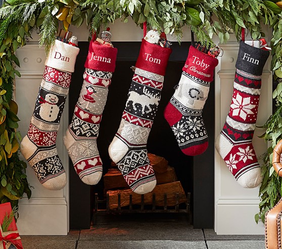 Pottery Barn Fair Isle Stockingnull
