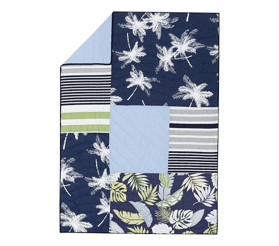 Surf Patch Baby Quilt | Pottery Barn Kids