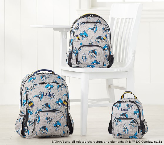 Allover Batman™ Backpacks | Pottery Barn Kids