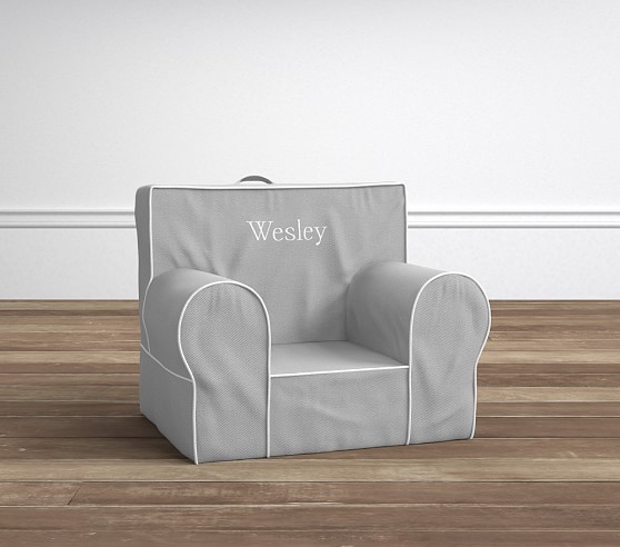 My First Gray Harper Anywhere Chair® | Pottery Barn Kids