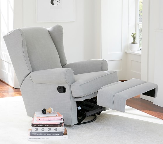 Wingback Swivel Glider & Recliner | Pottery Barn Kids