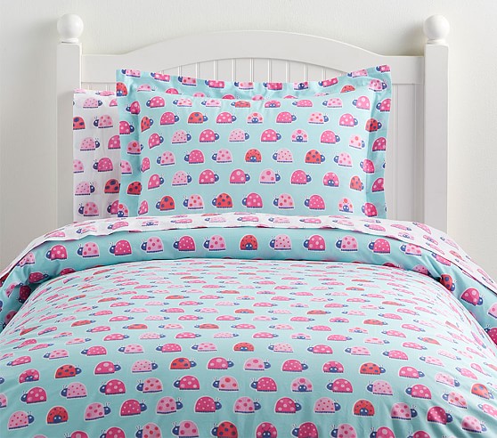 Ladybug Duvet Cover | Pottery Barn Kids