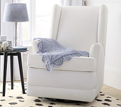 Modern Wingback Swivel Glider & Recliner