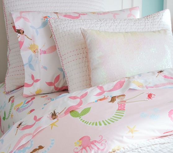 Mermaid Duvet Cover | Pottery Barn Kids