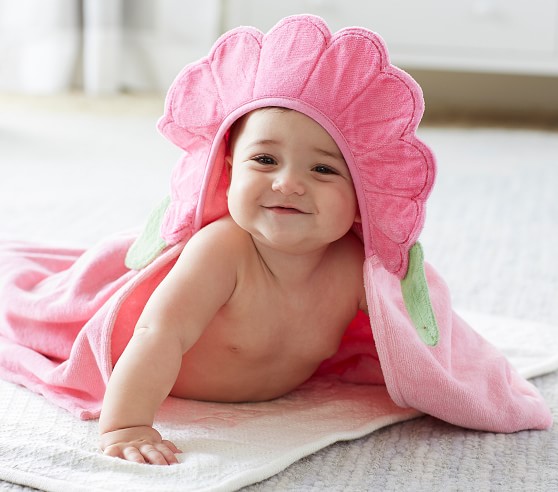 Critter Baby Bath Wraps | Pottery Barn Kids