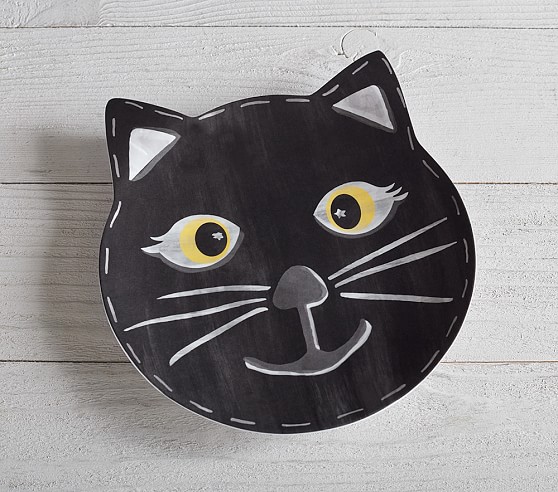 Cat Cut-Out Tabletop Plate