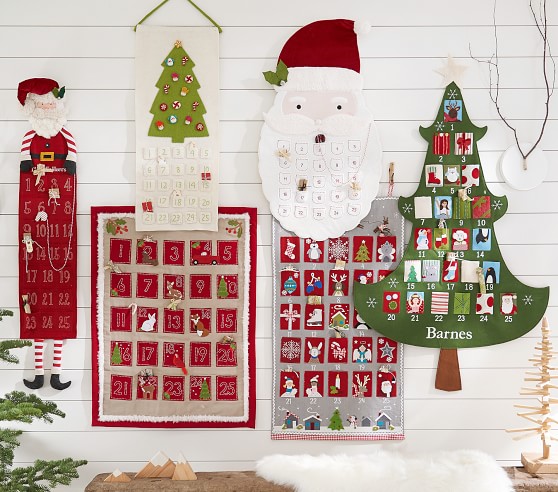Quilted Advent Calendar Pottery Barn Kids