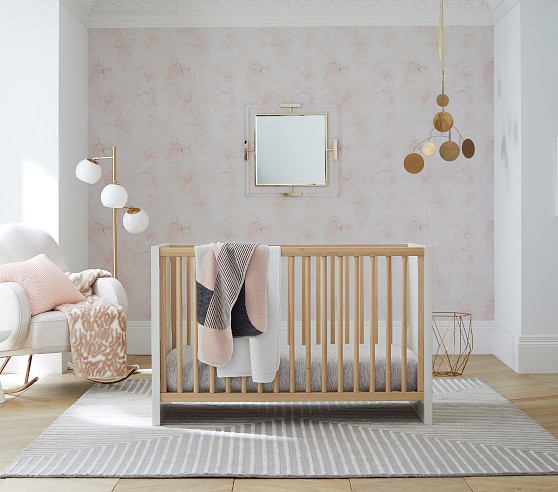 Chasing Paper Wallpaper Misty Marble | Pottery Barn Kids