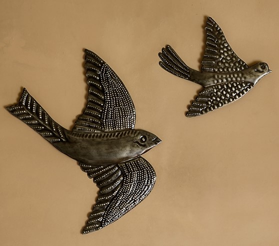 Metal Birds, Set of 2 | Pottery Barn Kids
