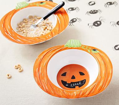 Pumpkin Shaped Bowl | Pottery Barn Kids