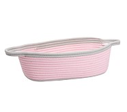 Pink Cotton Rope Storage | Pottery Barn Kids