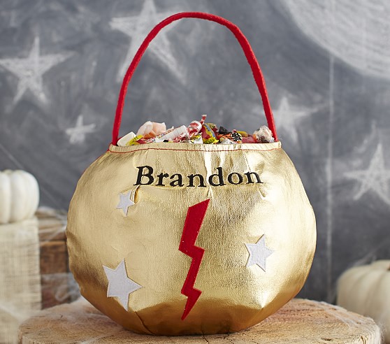 Gold Superhero Treat Bag Pottery Barn Kids
