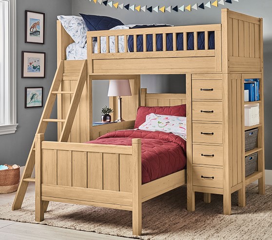 Camp Twin Bunk Bed System | Pottery Barn Kids