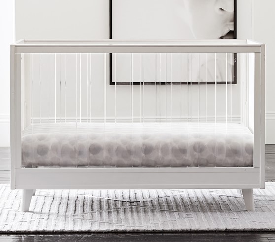 Sloan Acrylic Convertible Crib | Pottery Barn Kids