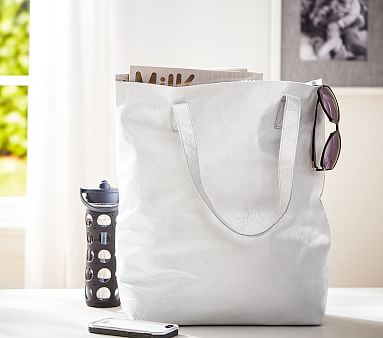 Tinder Luxe Metallic Woven Tote