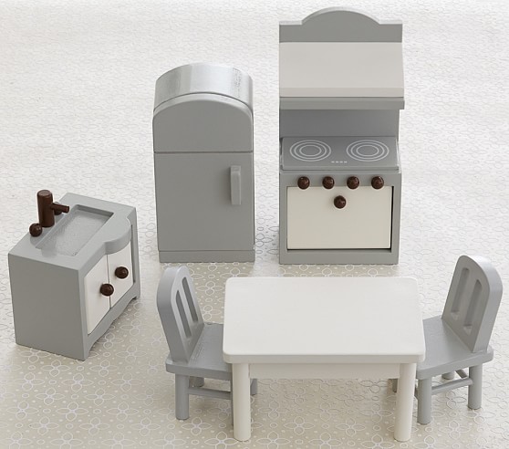 dollhouse kitchen accessory set