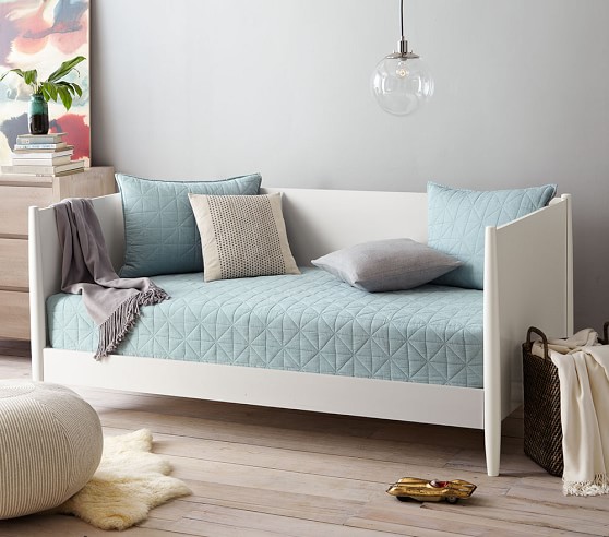 west elm x pbk Mid-Century Modern Kids Daybed | Pottery Barn Kids
